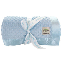 Load image into Gallery viewer, My Blankee Velour Dot Stroller Blanket (Multiple Colors)