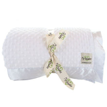 Load image into Gallery viewer, My Blankee Velour Dot Stroller Blanket (Multiple Colors)