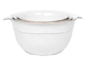 Puro Nesting Serving Bowl Set/3pc - Whitewash
