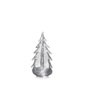 Simon Pearce Silver Leaf Evergreen Tree- 10inch