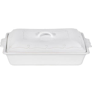 Juliska 13" Rectangular baker with lid