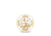 Ginori Aurum Salad Plate