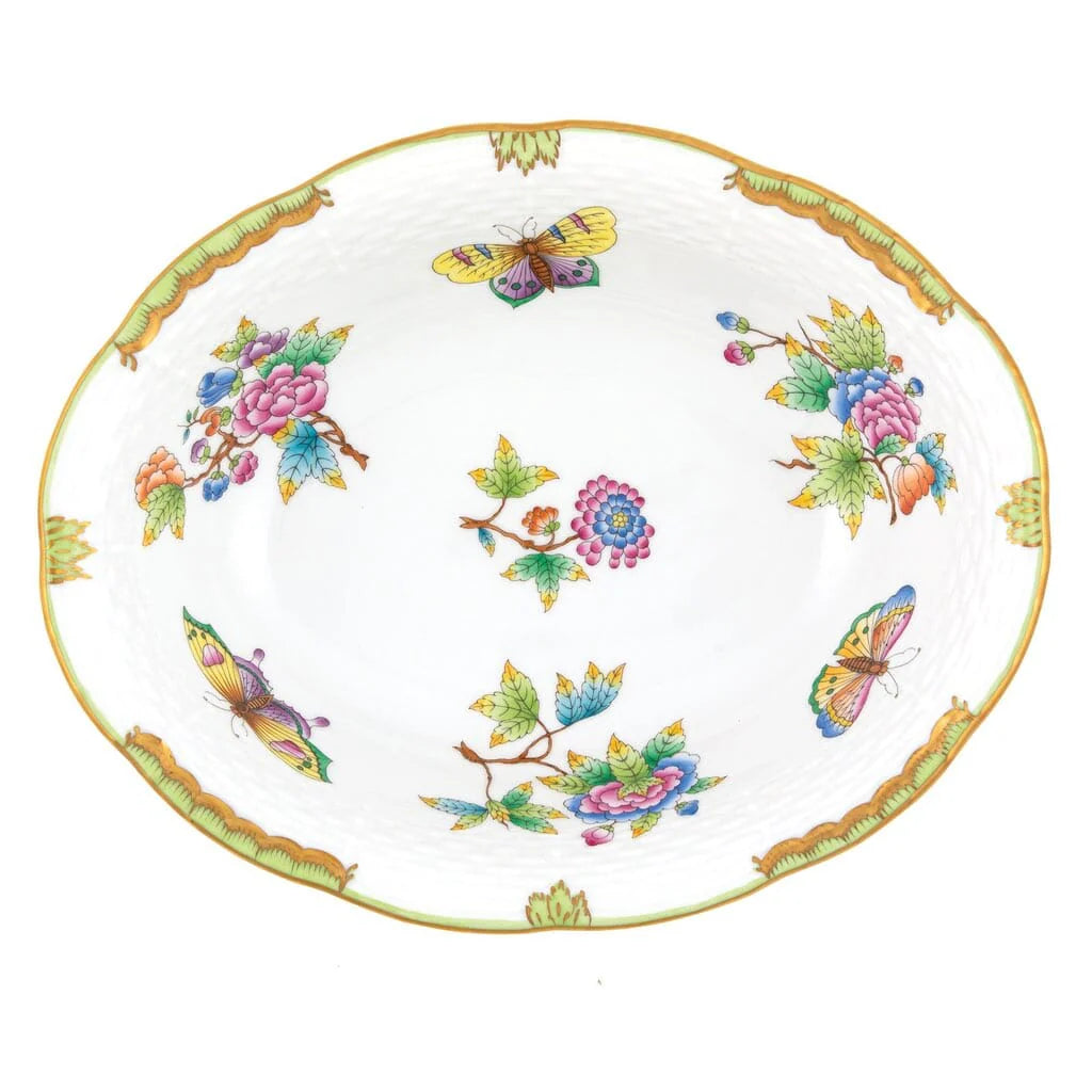 Herend Queen Victoria Oval Vegetable dish