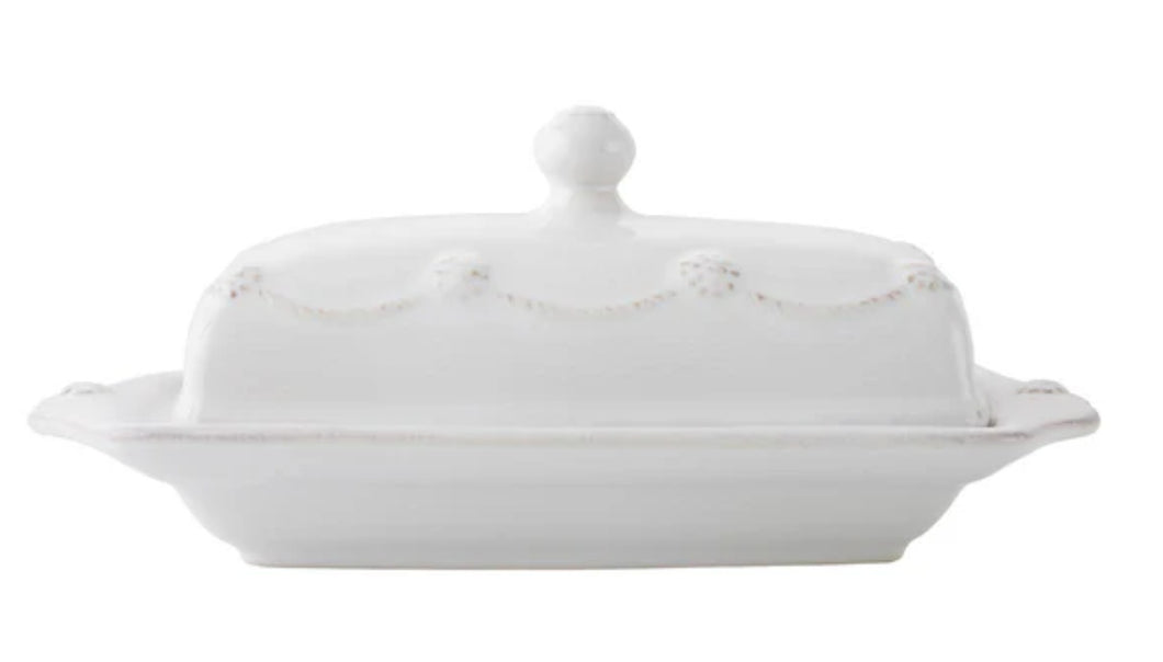 Juliska Berry & Thread Butter Dish - Whitewash