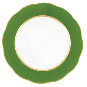 Herend Fern Service Plate Silk Ribbon