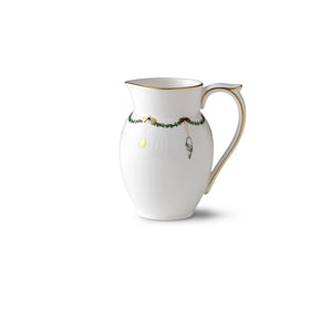 Star Fluted Christmas Milk Jug, 39 cl