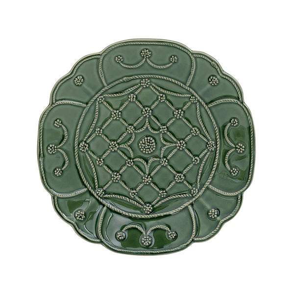 Jardins du Monde Dessert/Salad Plate Assorted Set/4 - Basil