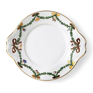 Star Fluted Christmas Dish, 27 cm