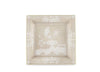 Ginori Large Square Change Tray Oriente Italiano, Meringa