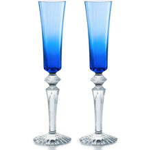 Load image into Gallery viewer, Baccarat Mille Nuits Flutissimo, Set of 2, Multiple Colors Available
