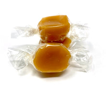 Load image into Gallery viewer, Salted Vanilla Caramels ~ One Pound Gift Bag
