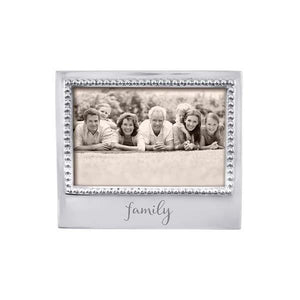 Mariposa FAMILY Beaded 4x6 Frame