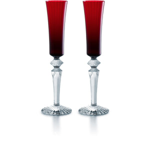 Baccarat Mille Nuits Flutissimo, Set of 2, Multiple Colors Available