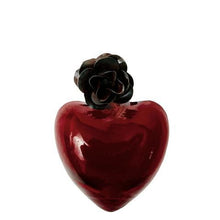 Load image into Gallery viewer, Jan Barboglio Corazon d&#39;Melon Rojo Heartblessing ~ Red Glass Heart
