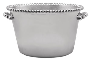 Mariposa Pearled Medium Ice Bucket