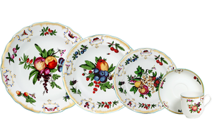 Mottahedeh Duke Of Gloucester 5 Piece Place Setting