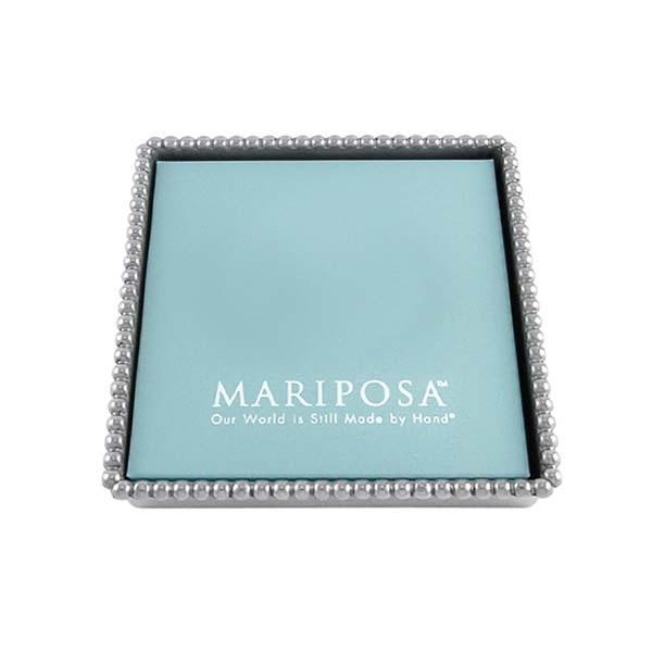 Mariposa Beaded Napkin Box
