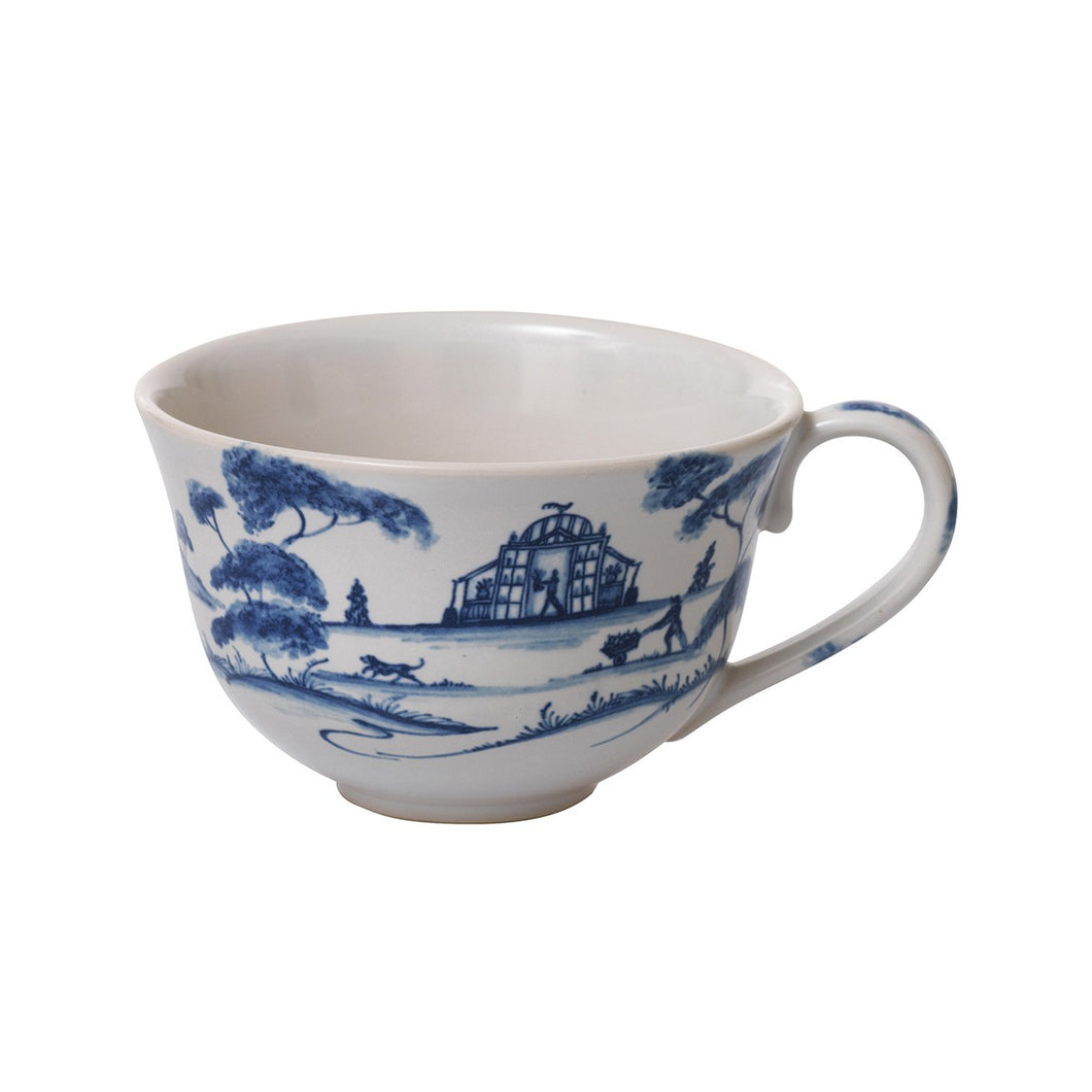 Juliska Country Estate Delft Blue Tea/Coffee Cup Garden Follies