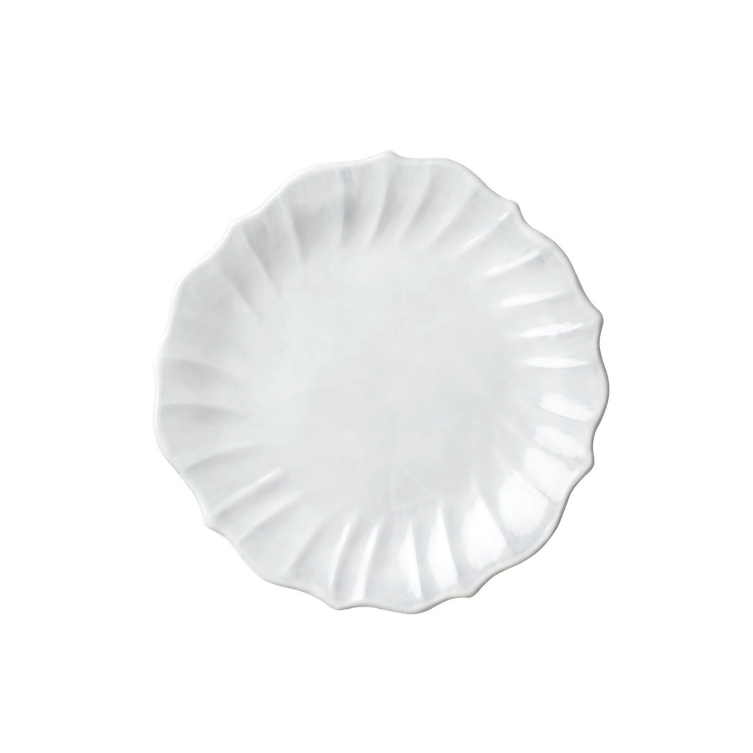 Vietri Stone American Ruffled Dinner Plate