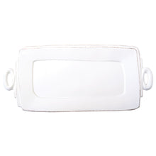 Load image into Gallery viewer, Vietri Lastra Handled Rectangular Platter
