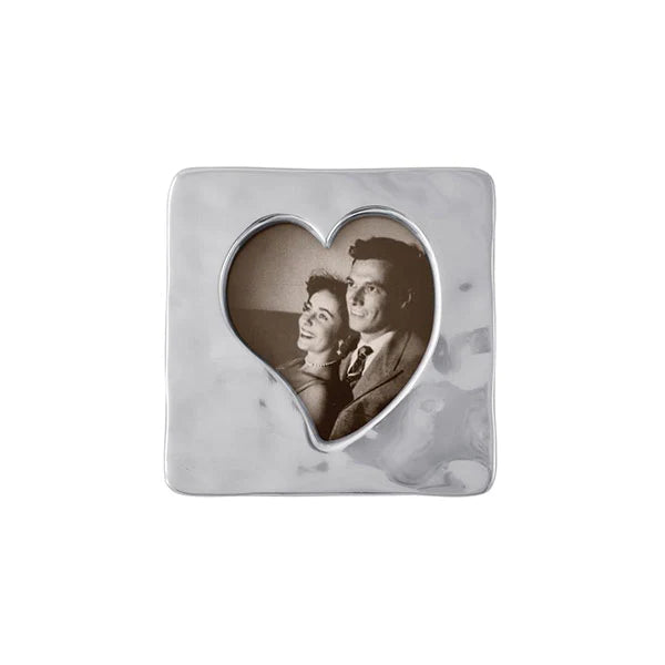 Mariposa Small Square Open Heart Picture Frame
