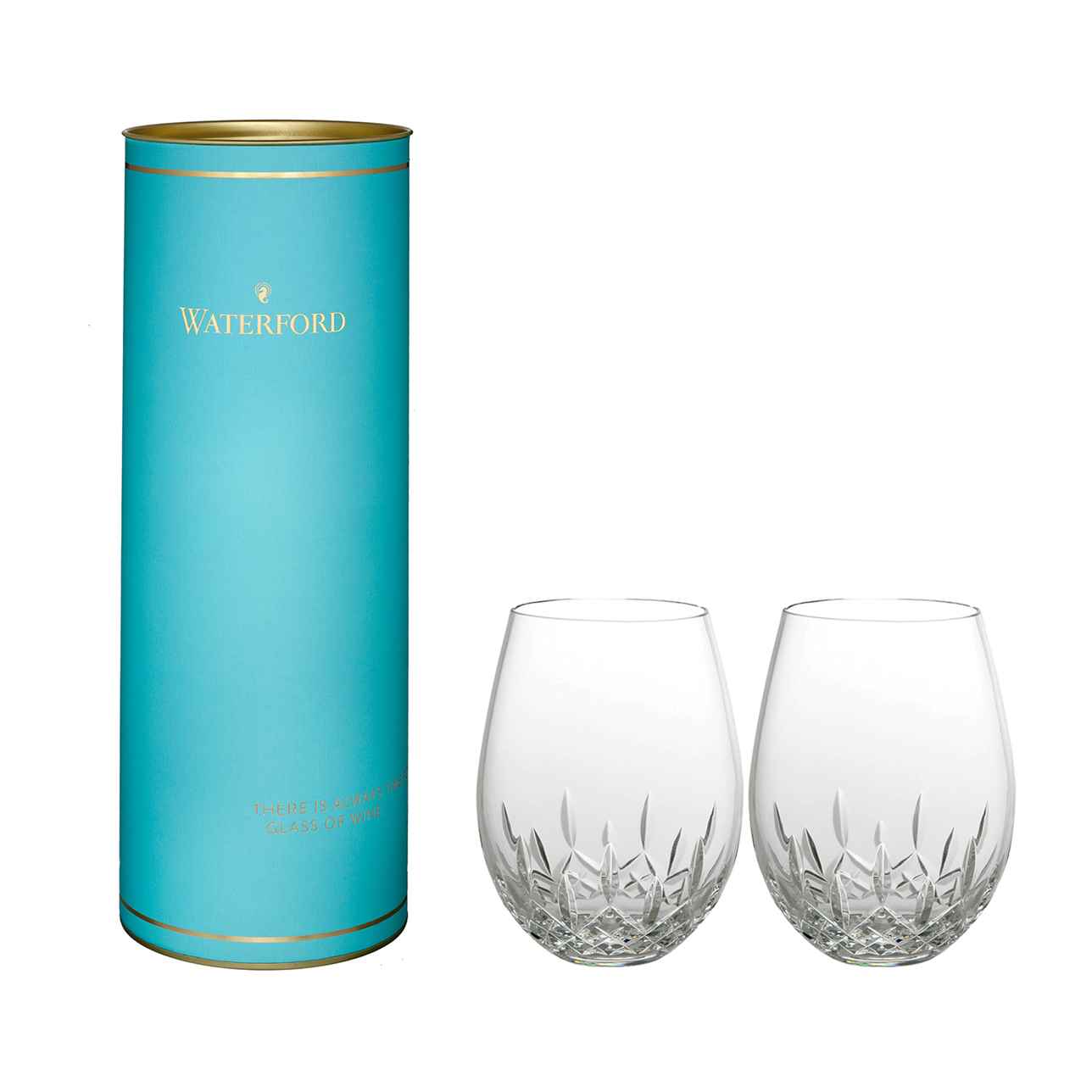 Waterford Lismore Essence Stemless Deep Red Wine Pair - Thumbnail 4